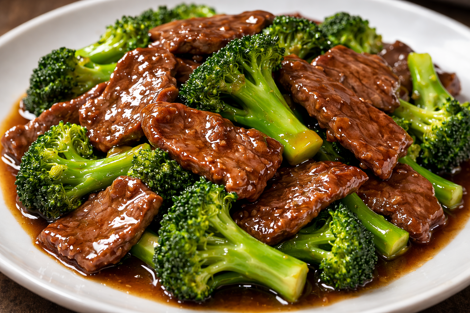 Beef with broccoli