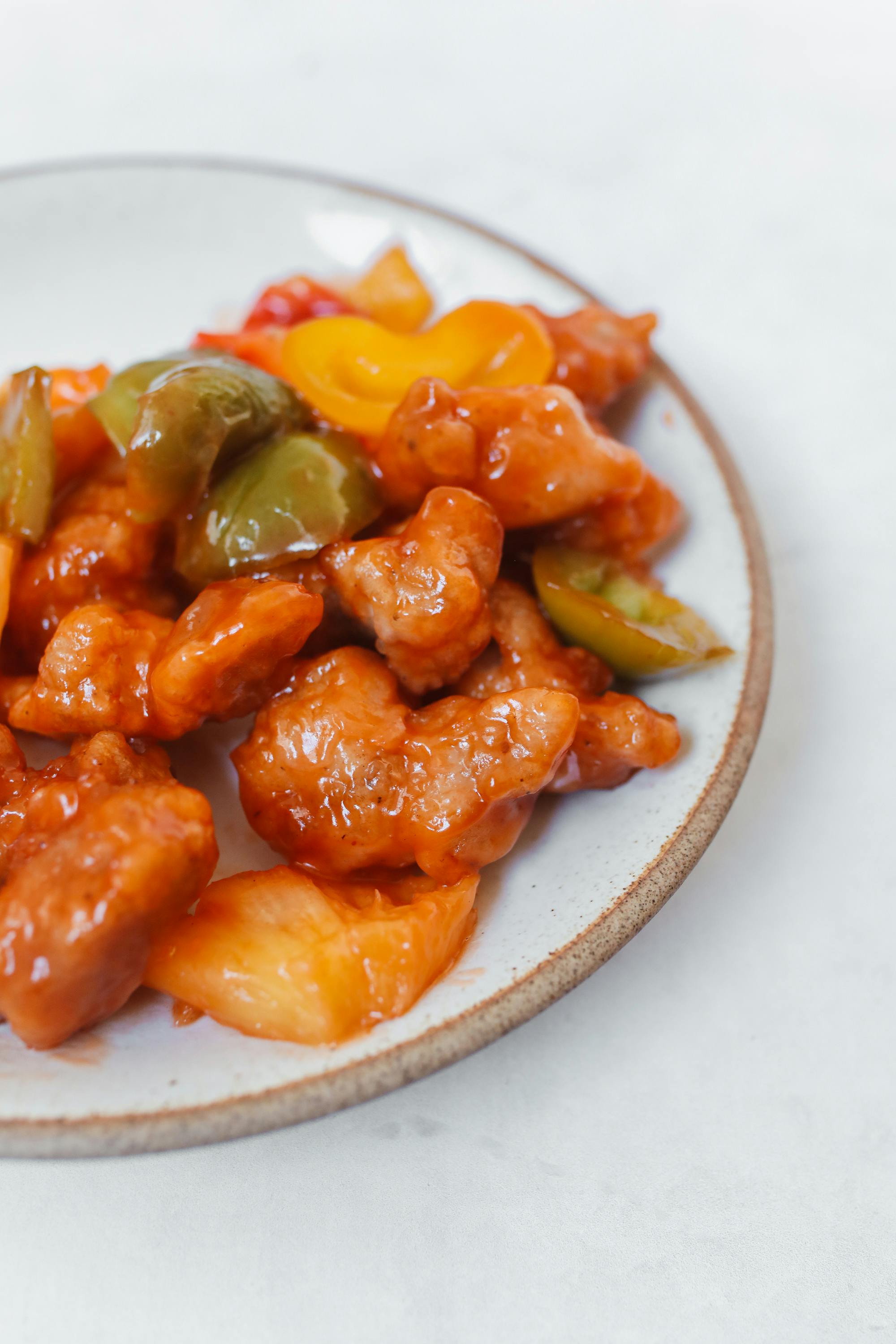 Sweet and sour chicken